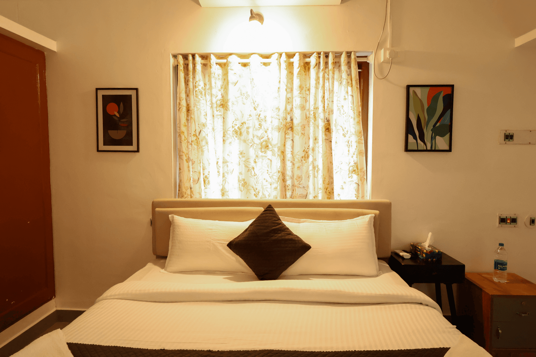 Classic Room 2 with framed art